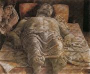 Andrea Mantegna Foreshortened Christ painting
